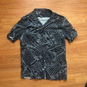 Zara paisley print. Men’s M
